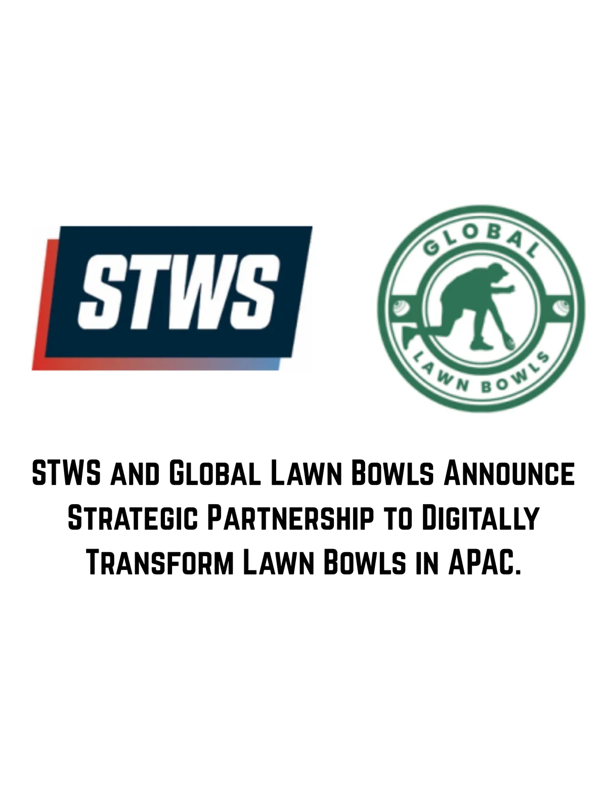 STWS and Global Lawn Bowls Announce Strategic Partnership to Digitally Transform Lawn Bowls in APAC