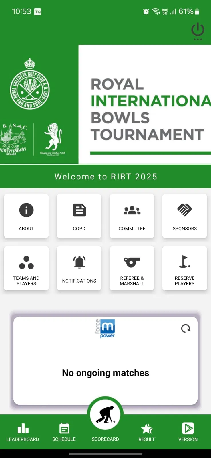 Lawn Bowls App Showcase