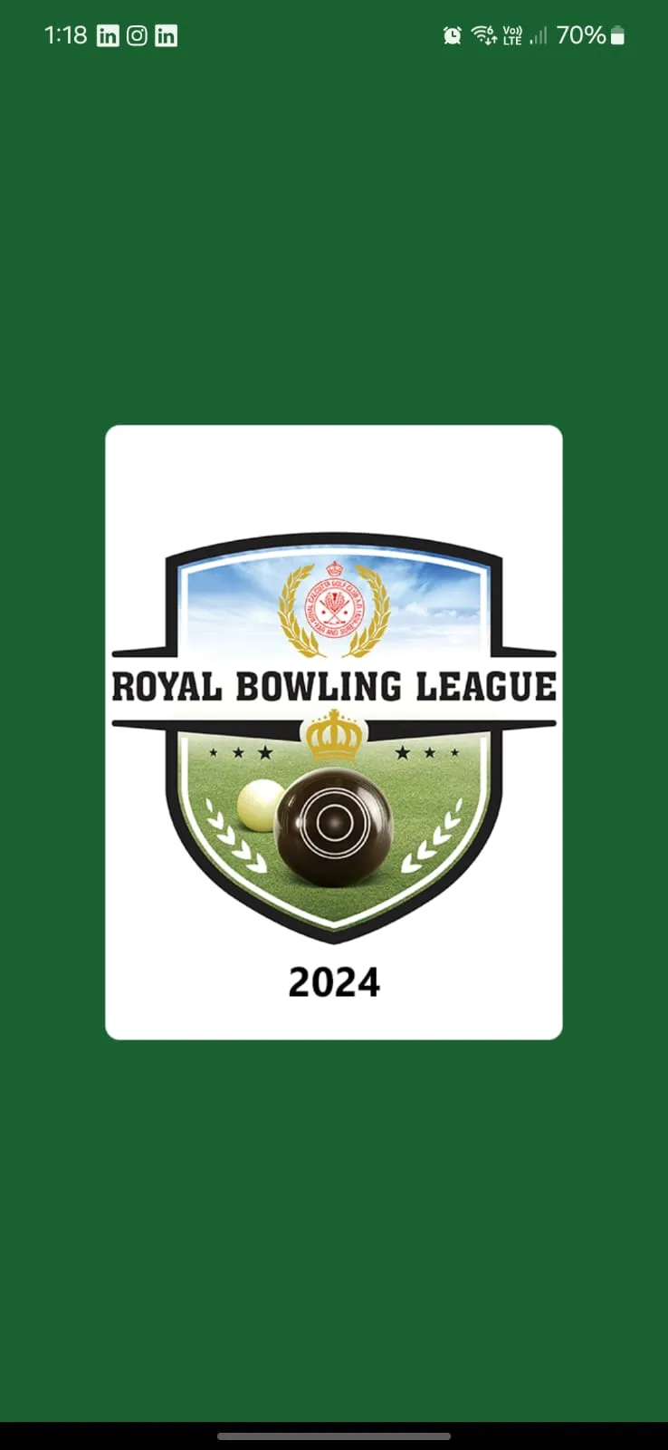 Lawn Bowls App Interface