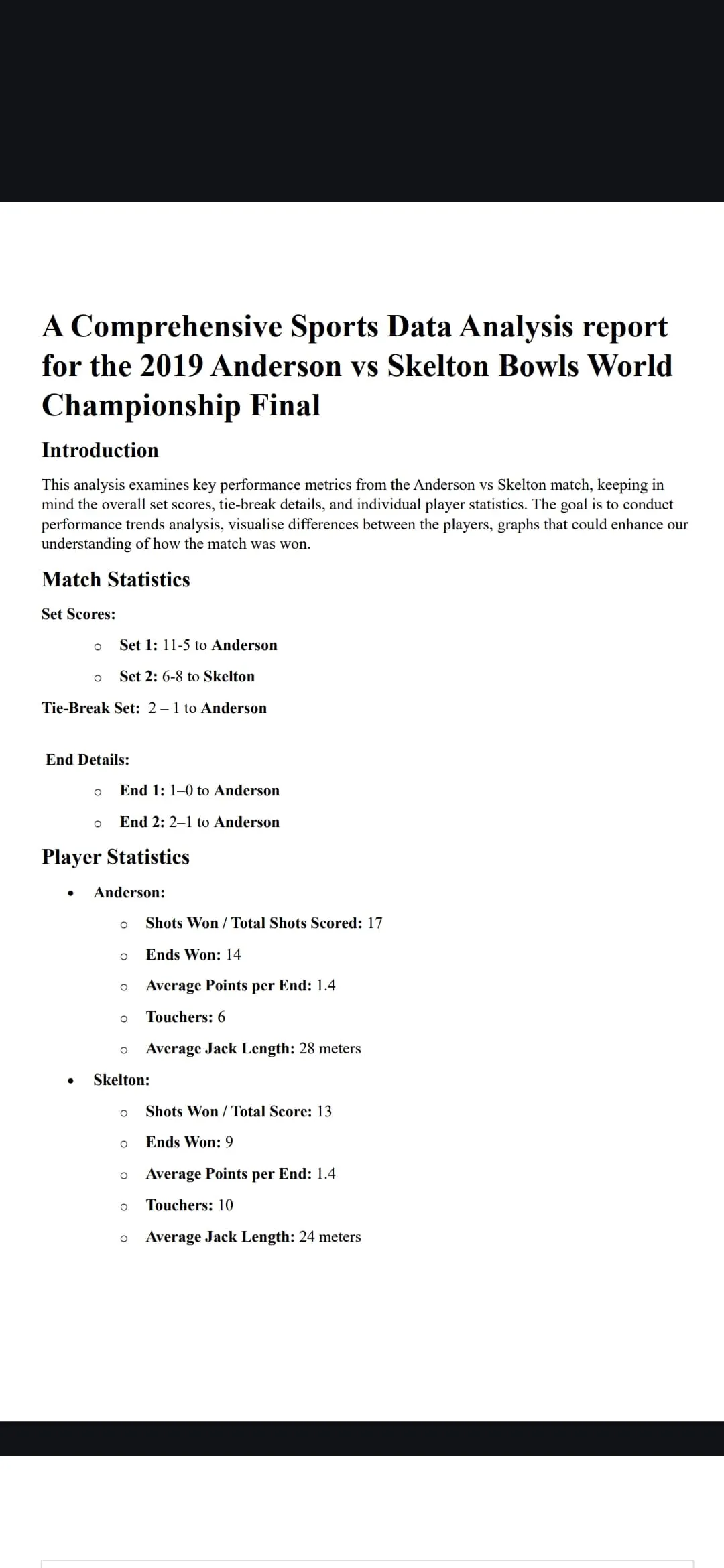 Lawn Bowls App Interface