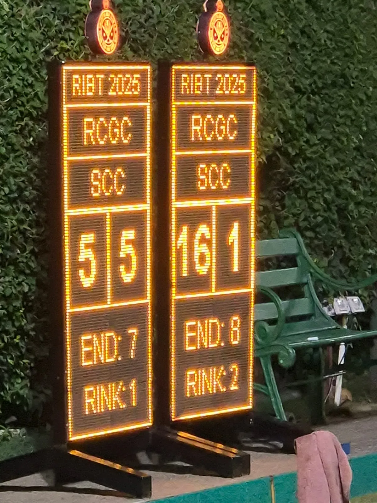 Lawn Bowls App Interface