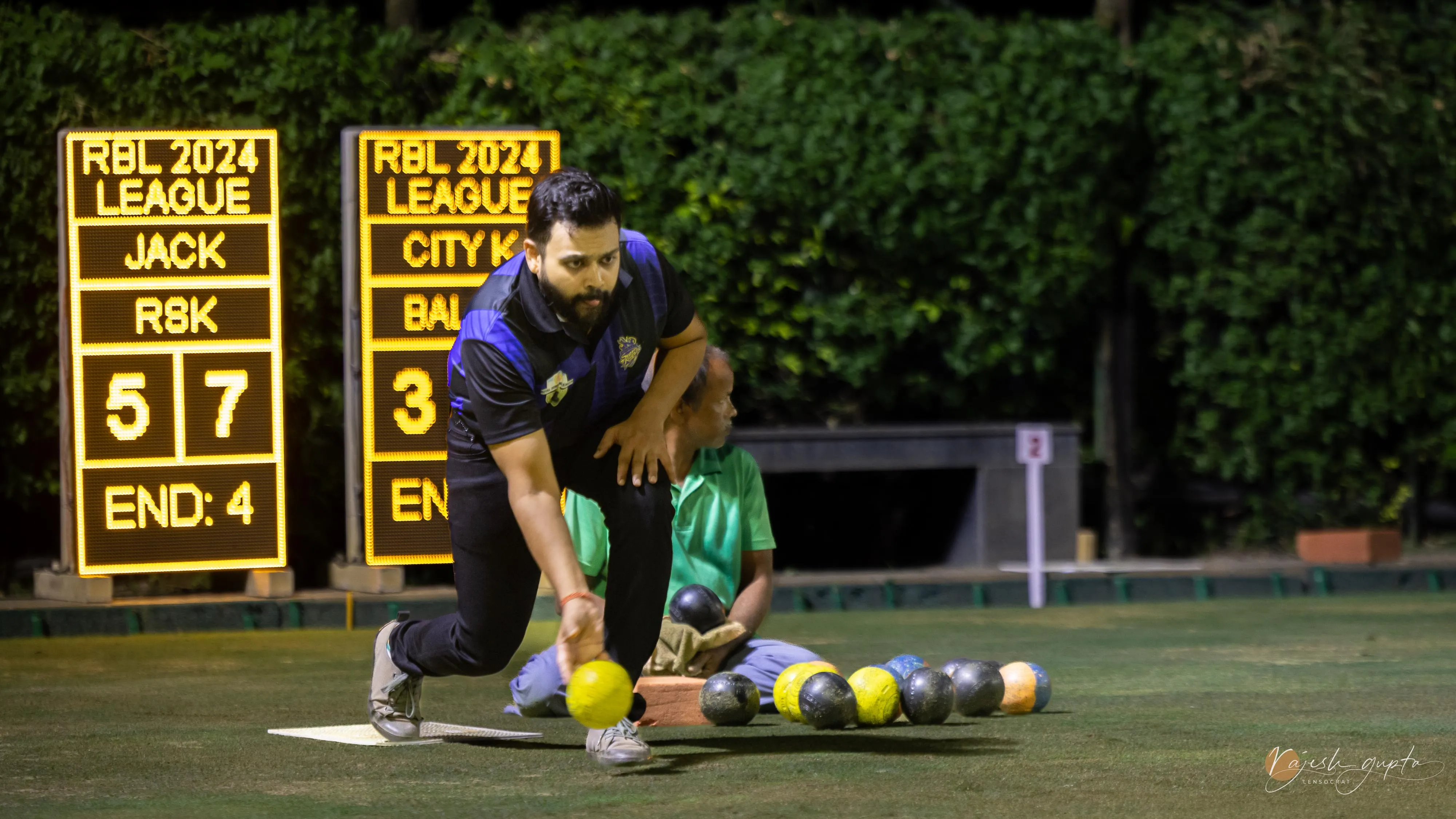 Lawn Bowls App Interface