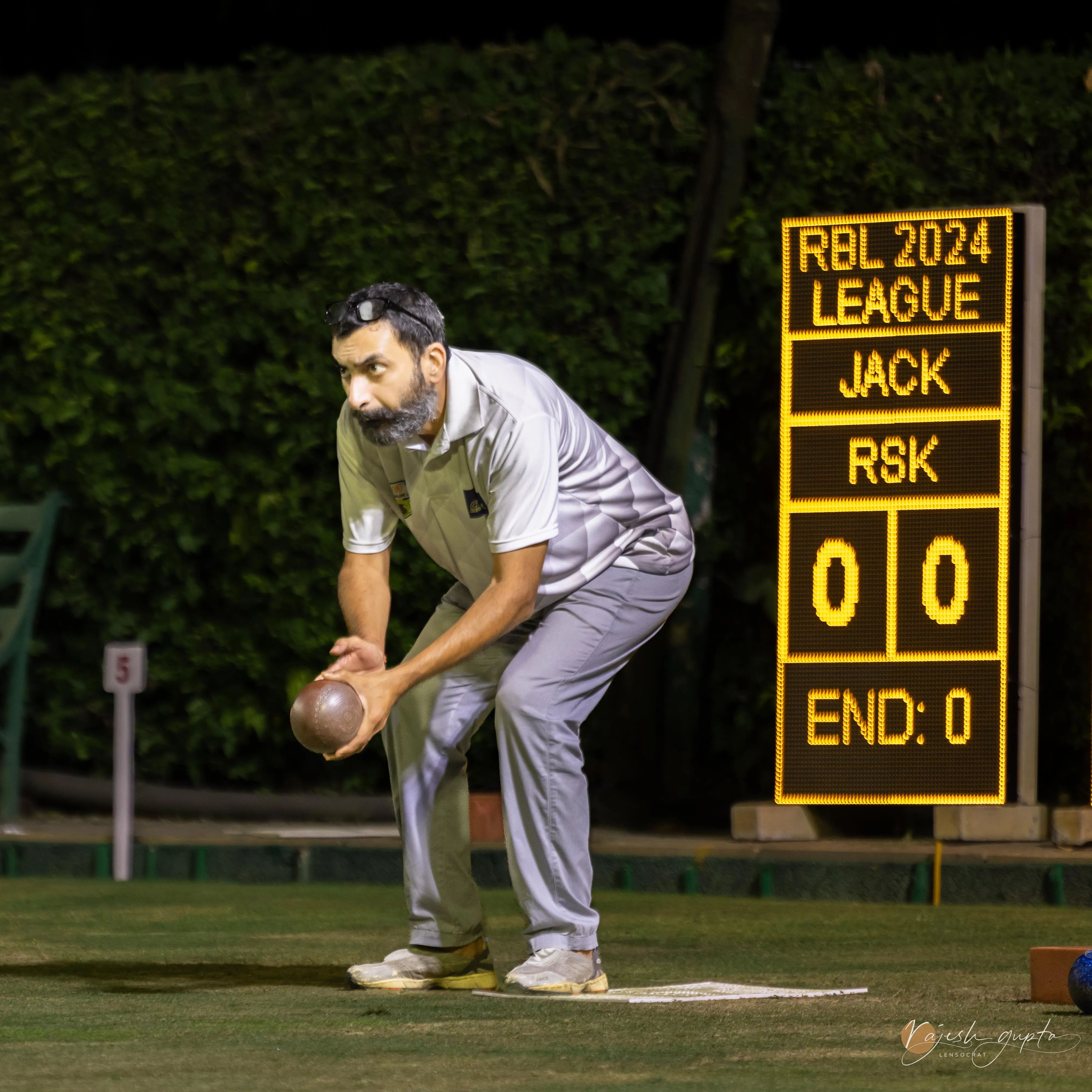 Lawn Bowls App Interface