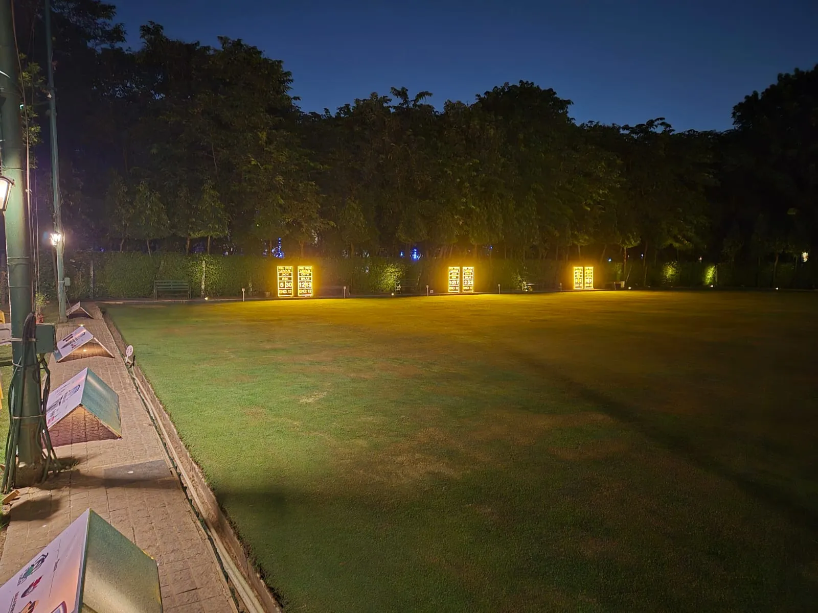 Lawn Bowls App Interface